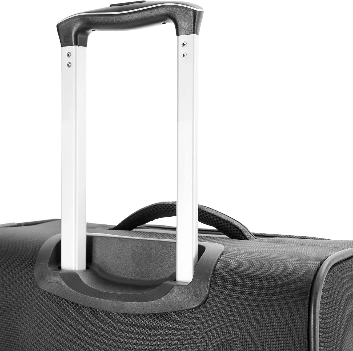 Medium Lightweight Spinner Suitcase DK-08 Black 2.55KG