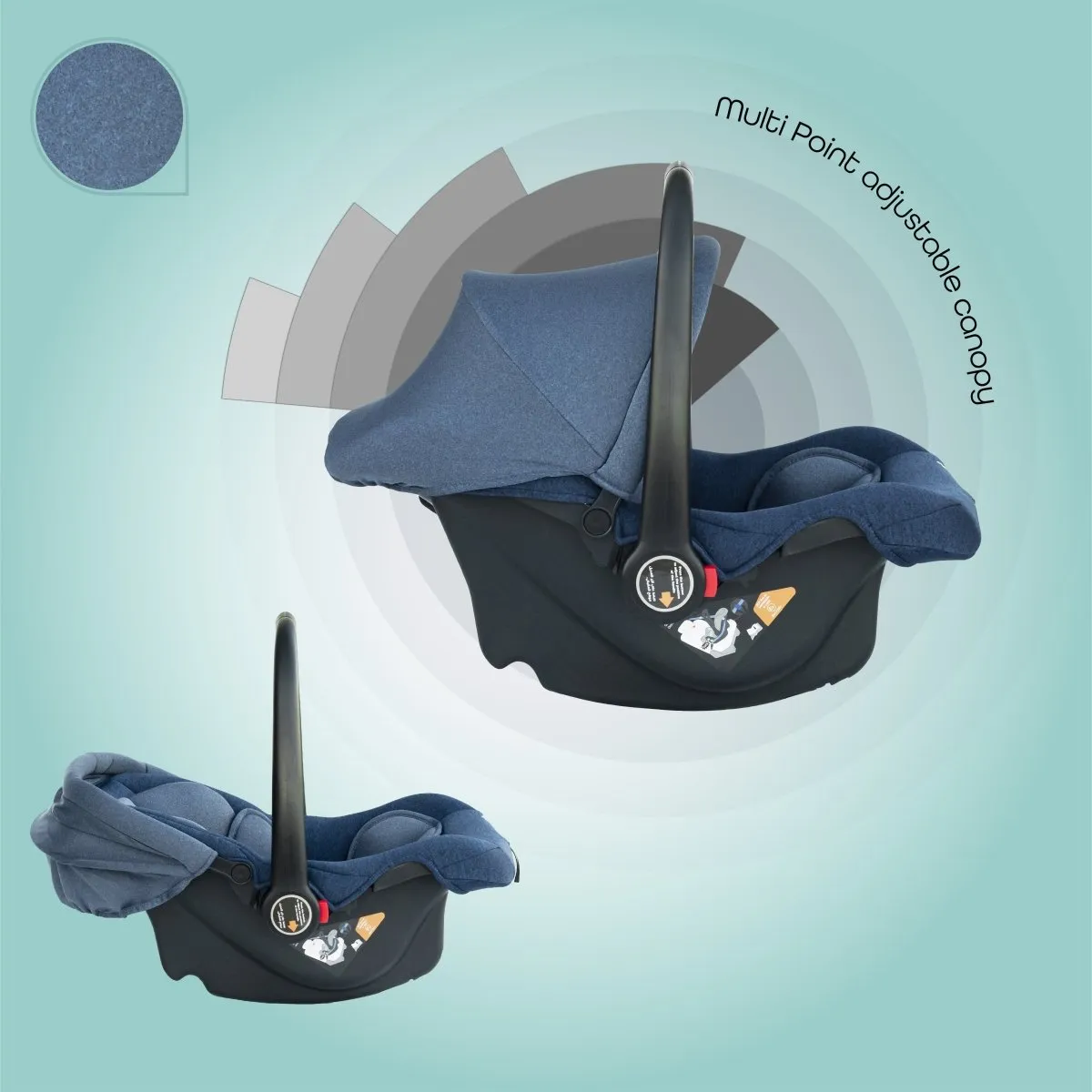 Moon Bibo Infant Carrier Blue