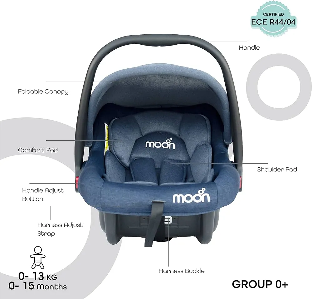Moon Bibo Infant Carrier Blue