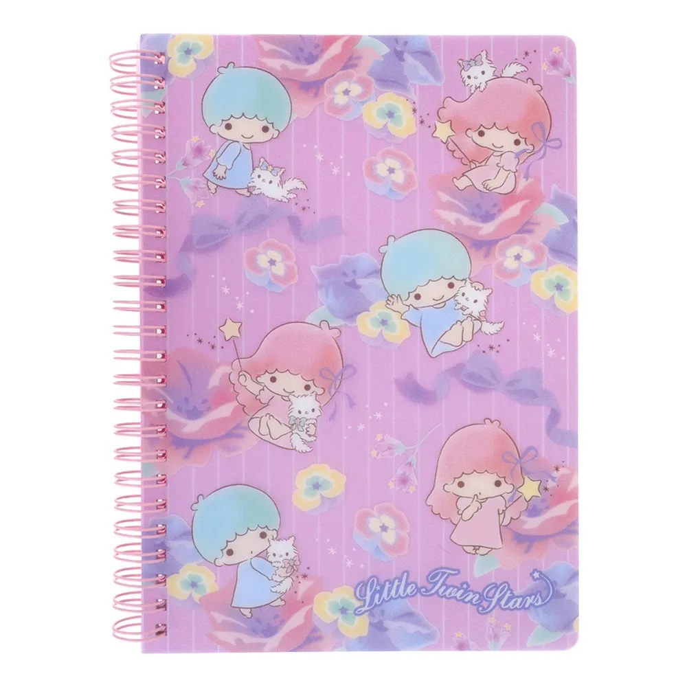 Sanrio Characters Wired A5 Notebook with Plastic Cover