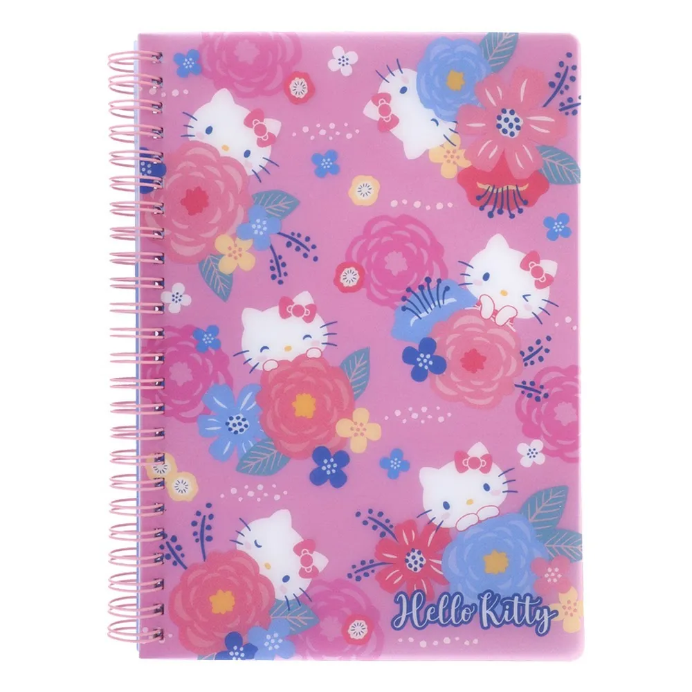 Sanrio Characters Wired A5 Notebook with Plastic Cover