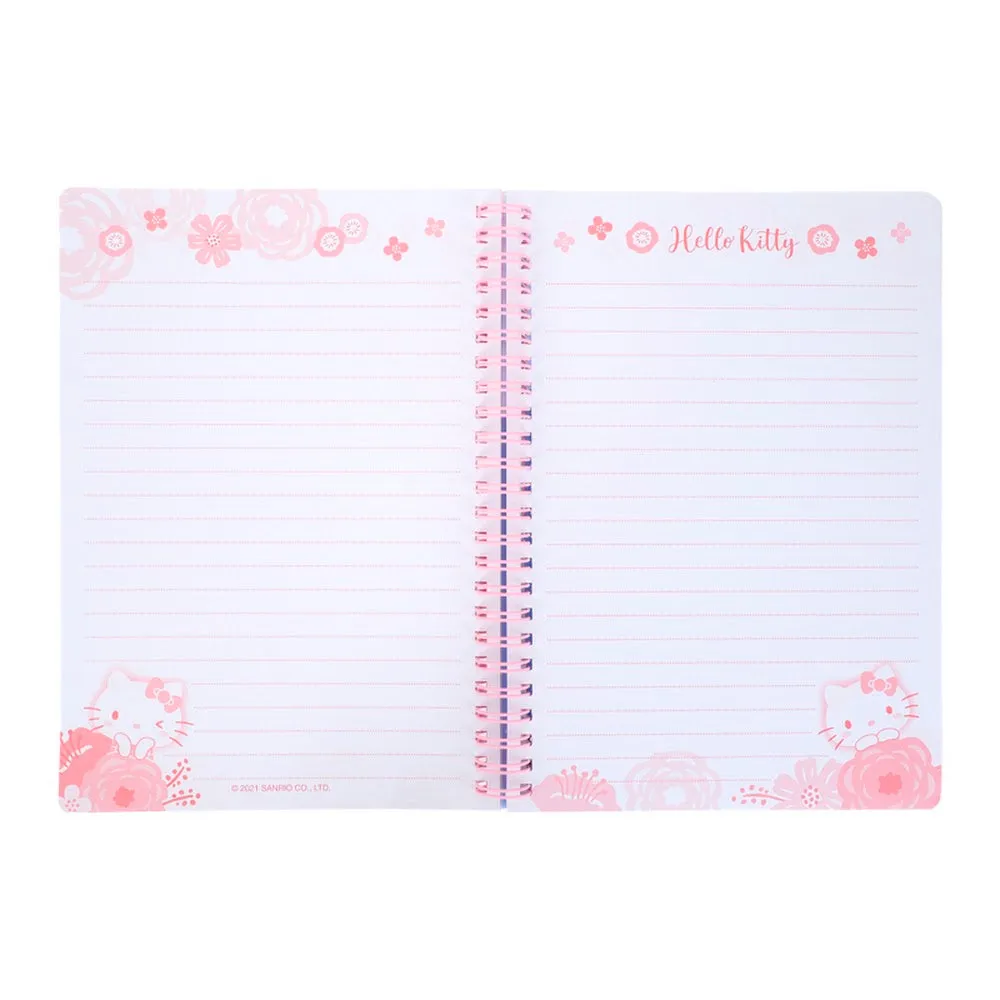 Sanrio Characters Wired A5 Notebook with Plastic Cover