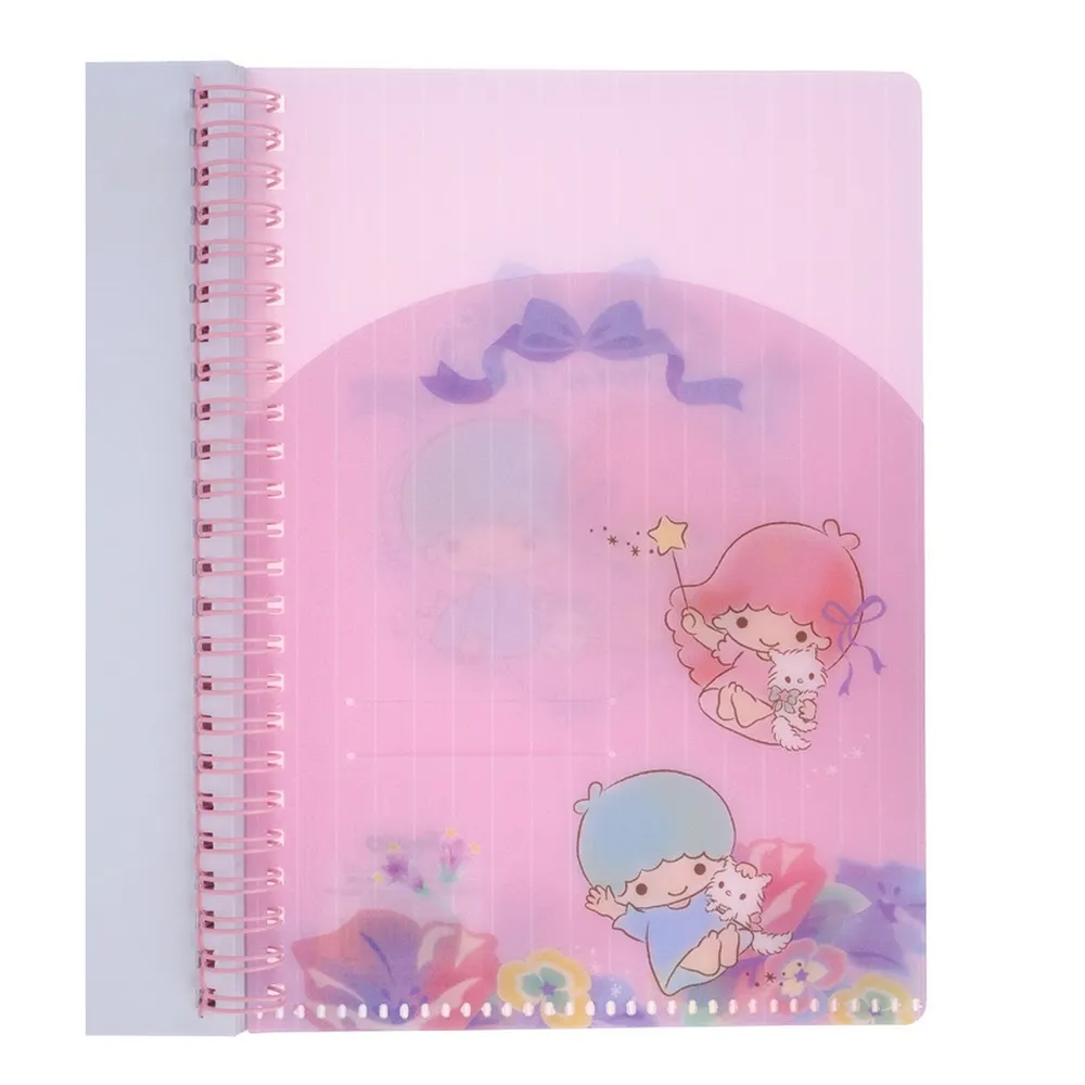 Sanrio Characters Wired A5 Notebook with Plastic Cover