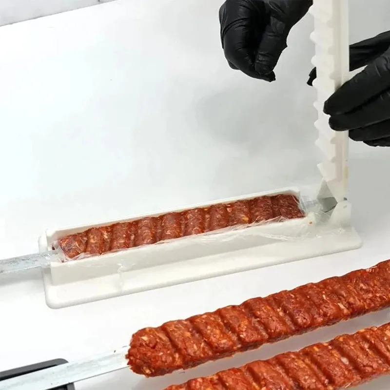 Single Row Kebab Maker BBQ Meat Skewer Reusable Barbecue Maker