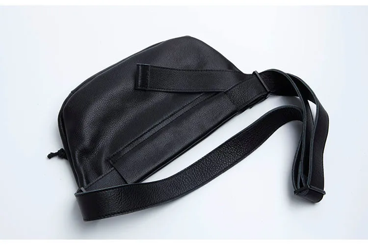 Small Womens Black Sling Bag Chest Pack Purse For Women