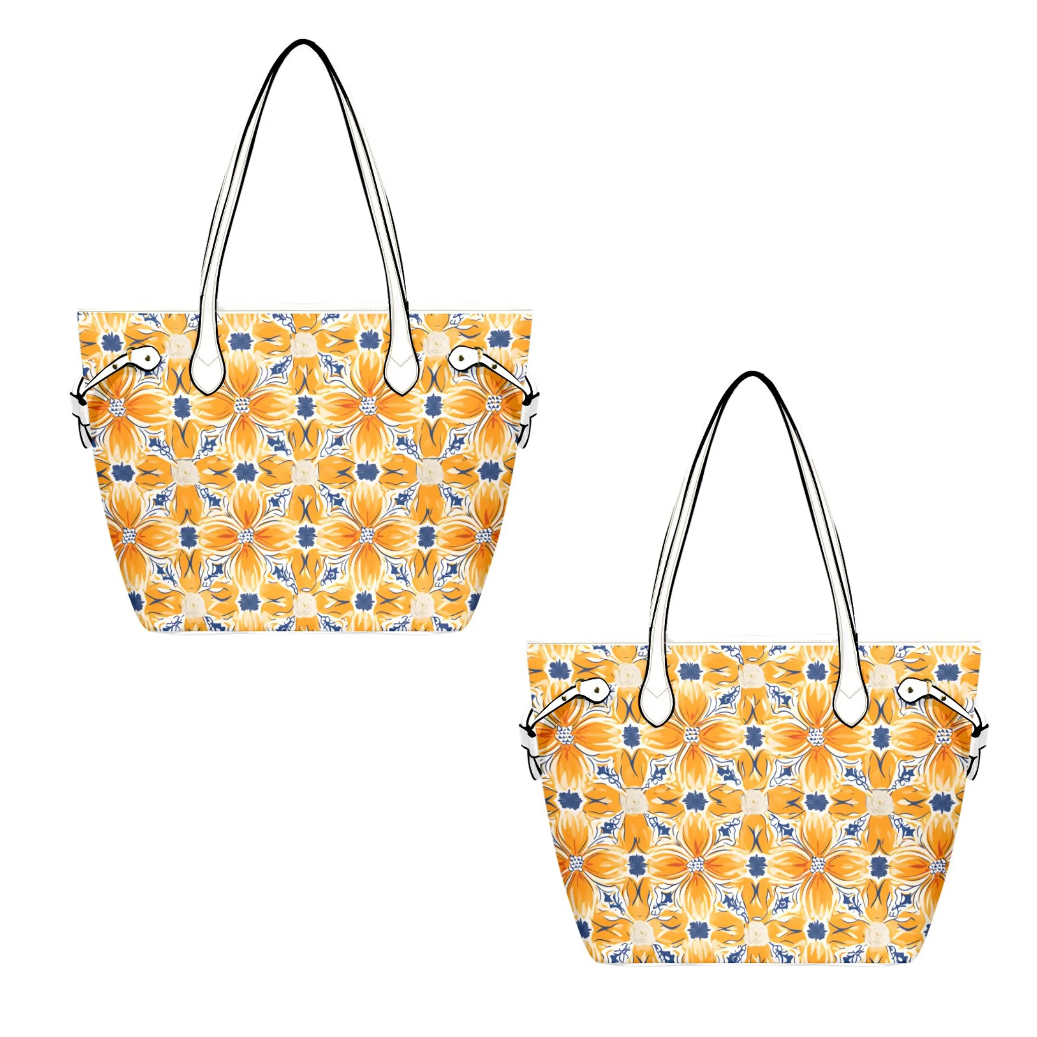 Spanish Marigold Leather Bag| Perfect Gift for Her | Elegant & Durable Fashion Tote