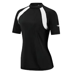SPEEDO Short Sleeve Contrast Rashguard