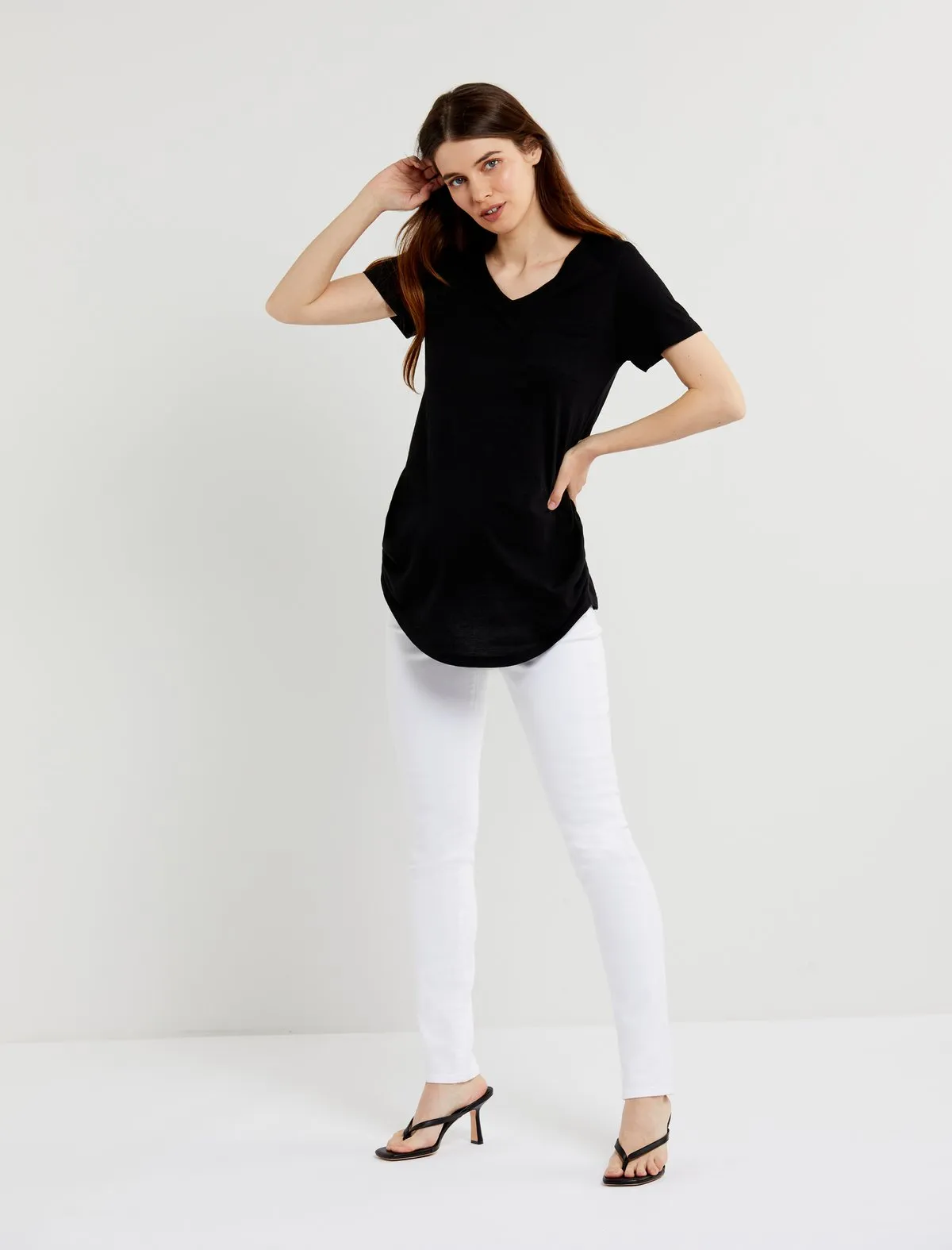 Splendid Maternity Top in Black