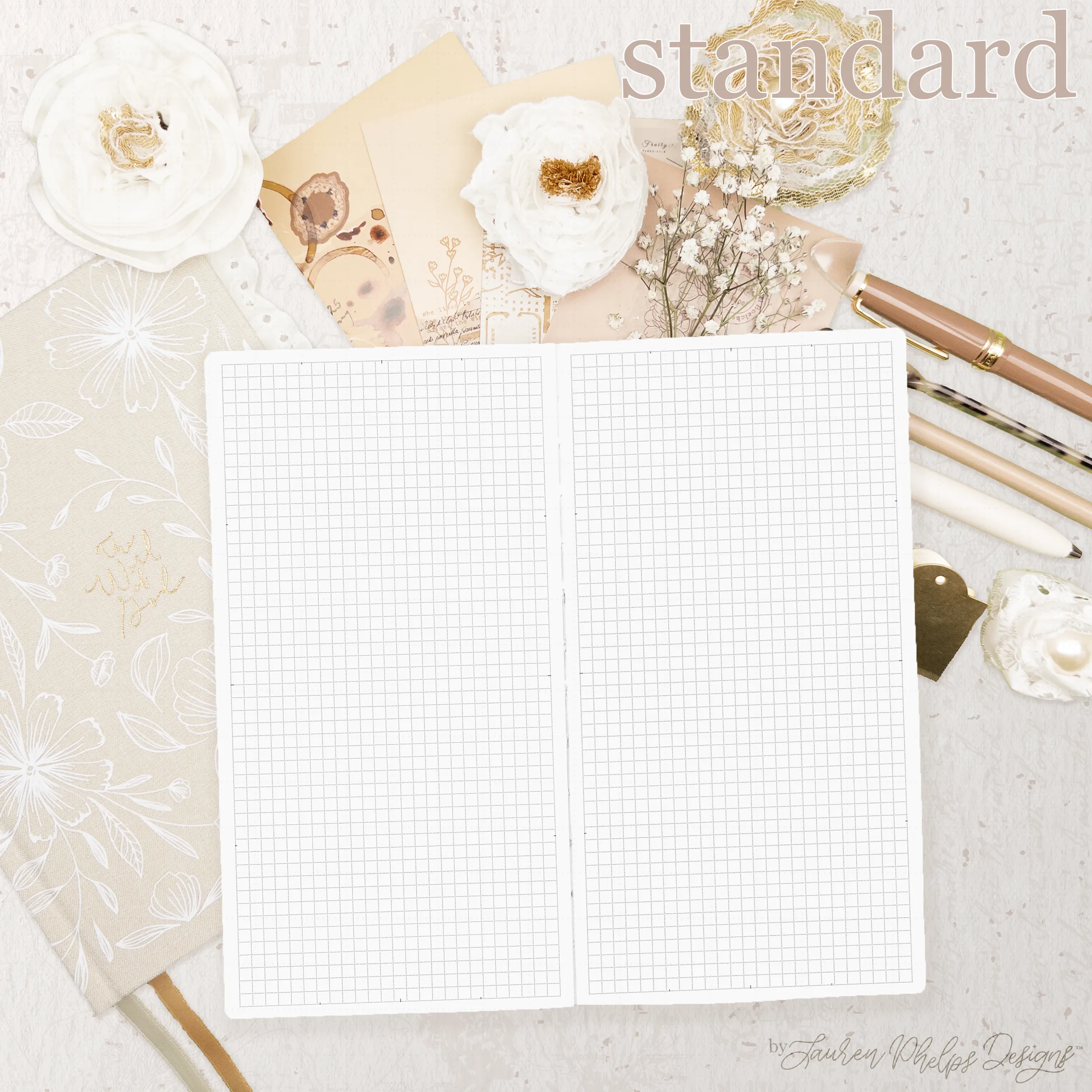 Standard Travelers Live | Plan | Dream® Notebook by Lauren Phelps Designs