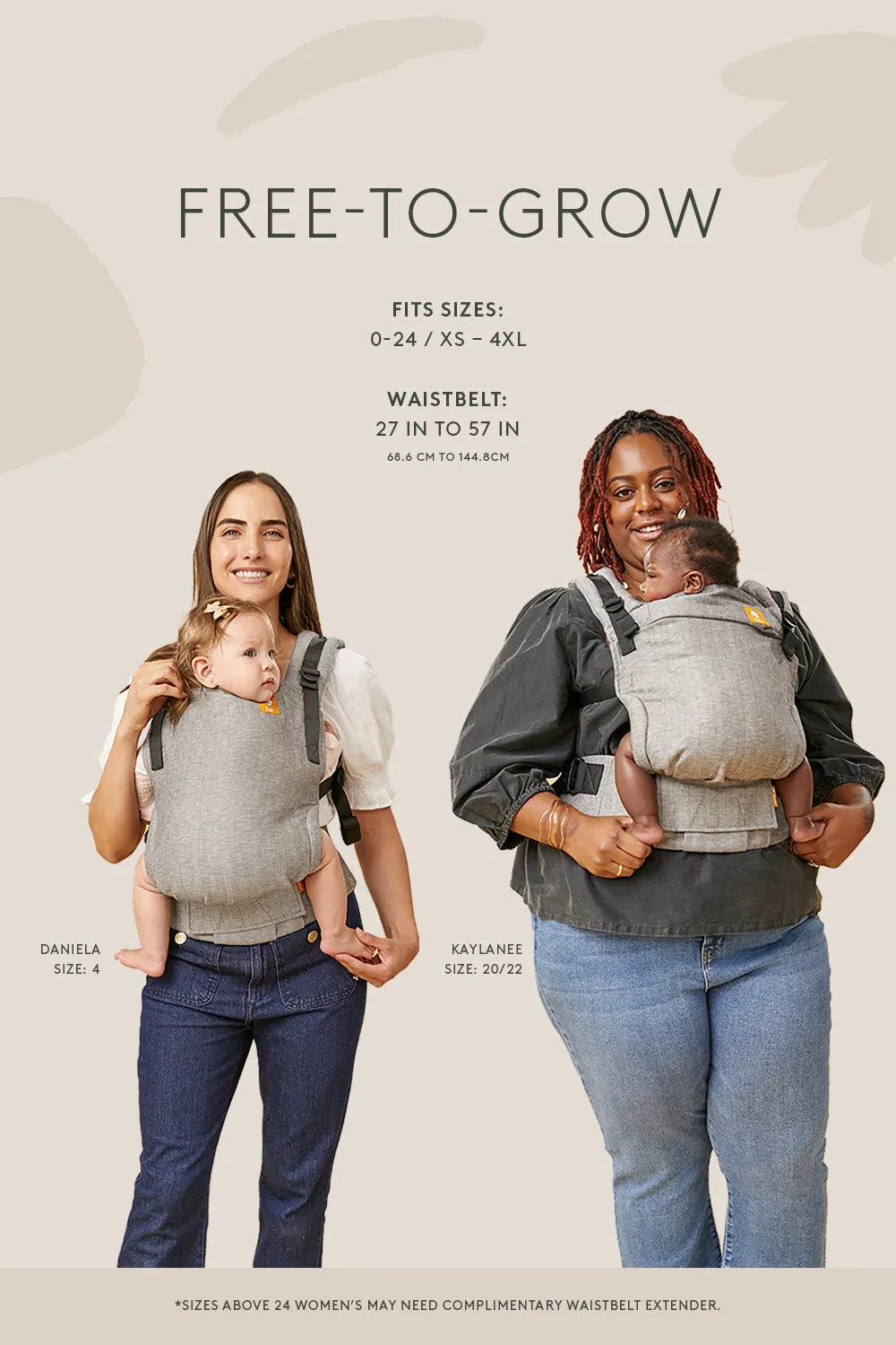 Stay Gold - Signature Handwoven Free-to-Grow Baby Carrier