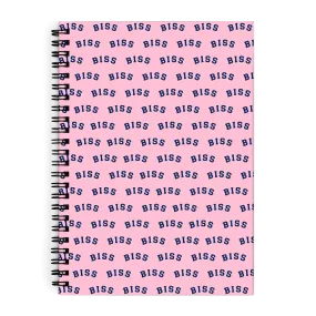 Stephanie Soo Signature 'BISS' Pink Notebook
