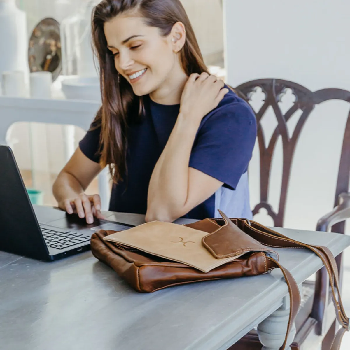 Tablet Sling Leather