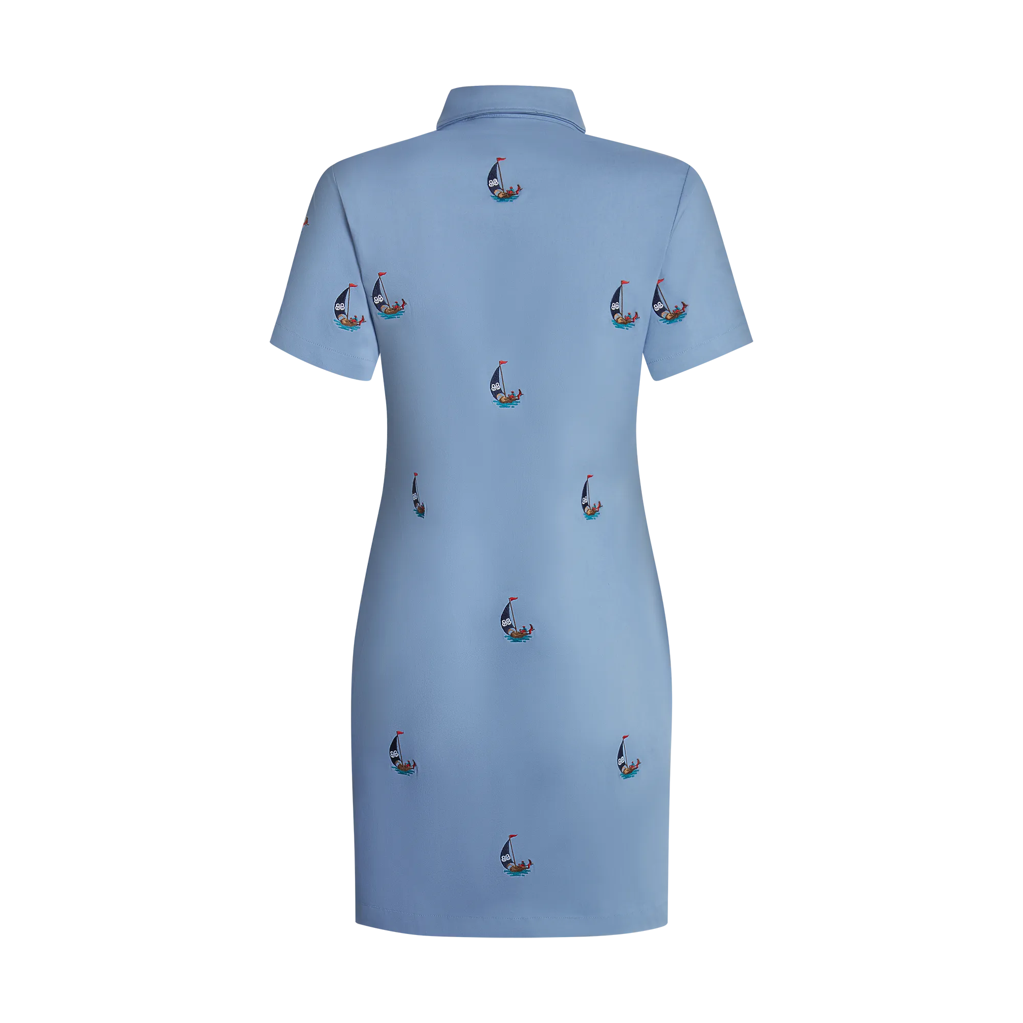 THE STAPLE DRESS- LITE DENIM