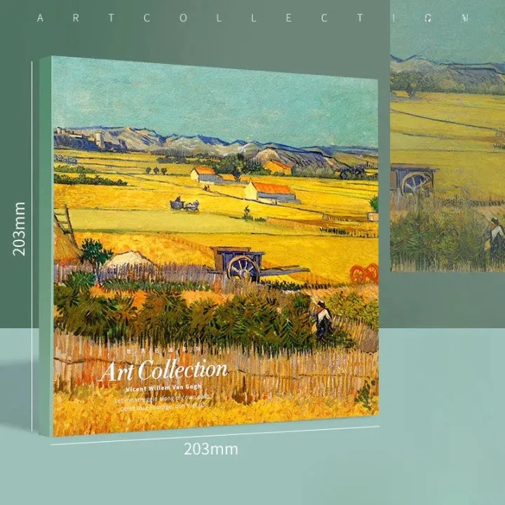 Van Gogh Thick Oil Painting Sketch Book