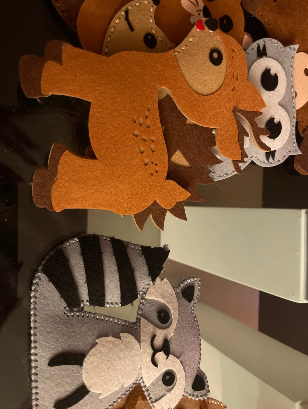 Woodland Animals DIY Felt Craft Sewing Kits For Kids