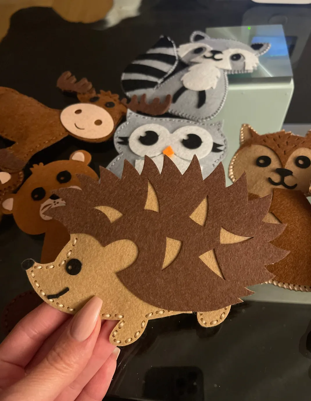 Woodland Animals DIY Felt Craft Sewing Kits For Kids